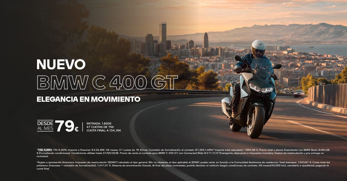 BMW C 400 GT desde 79€al mes*