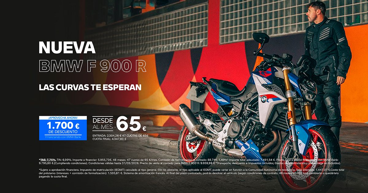 BMW F 900 R desde 65€ al mes*