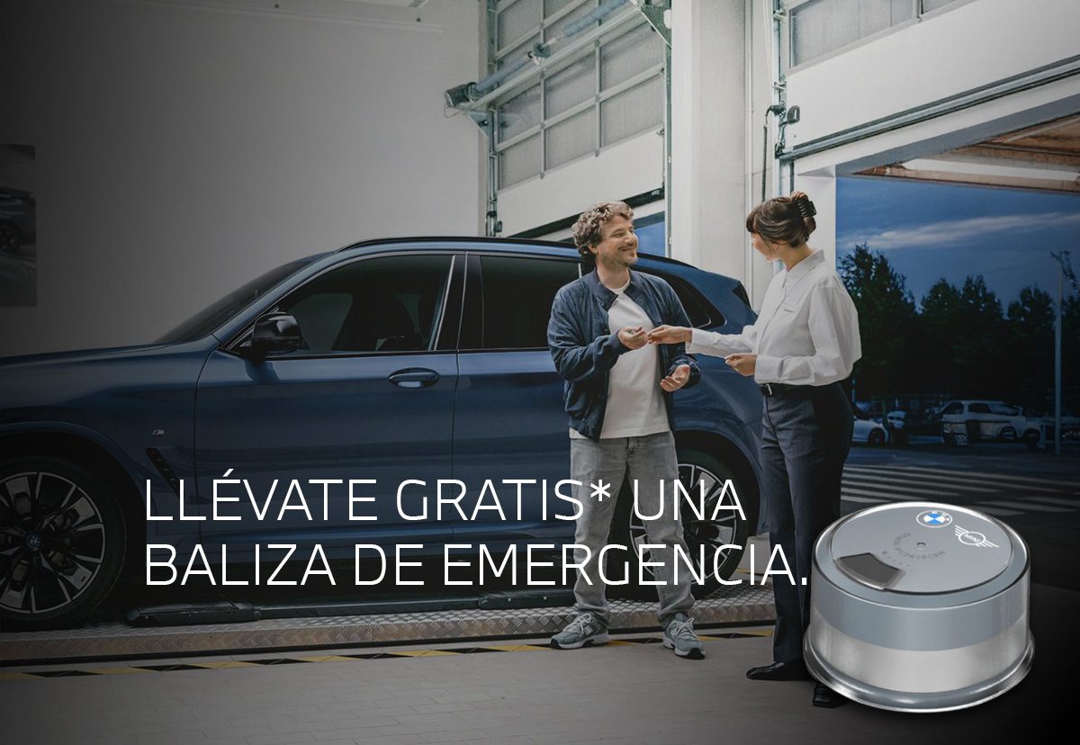 CARROCERIA-BMW-SERVICE Gratis* una baliza de emergencia con tu servicio de carrocería y pintura